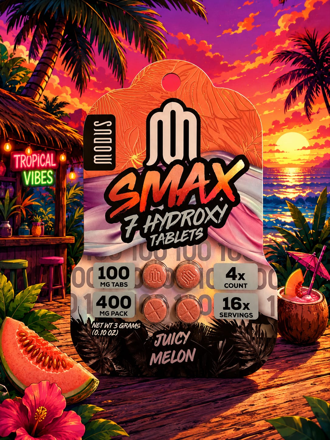 SMAX 7-HYDROXY Tablets - Image 2